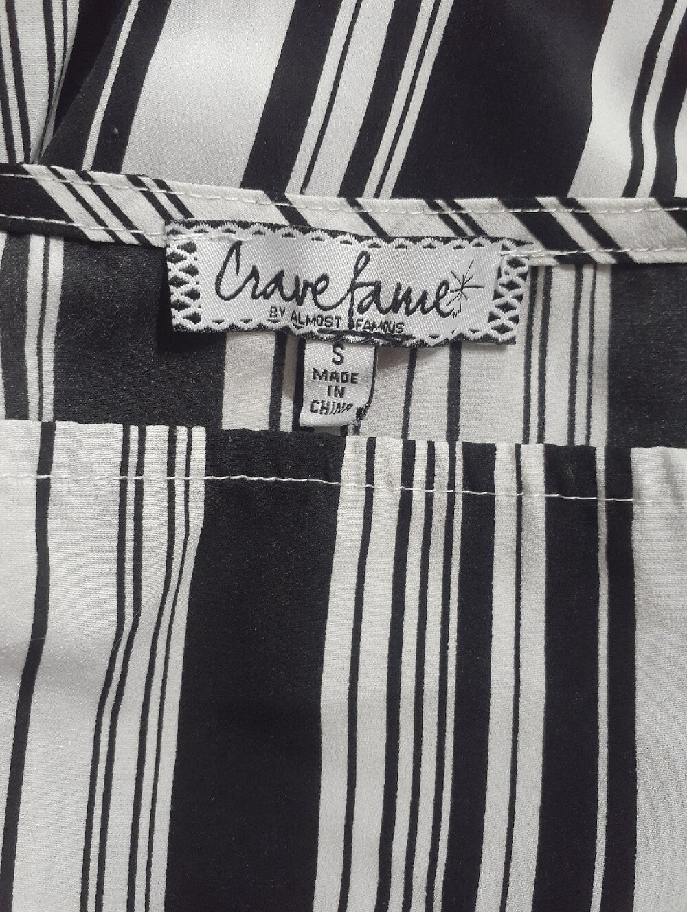 Crave Fame by Almost Famous cold shoulder top - Picture 3 of 5